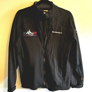 Lavacore Merino Wool Blend Insulated Black Full Zip Jacket Scuba Women's Medium